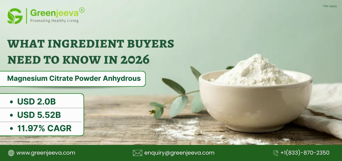 GLP-1 Companion Formulas: What Ingredient Buyers Need to Know About Magnesium Citrate Specification in 2026